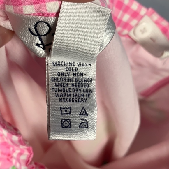 Lilly Pulitzer patchwork skirt preteen size 16 - Picture 4 of 8